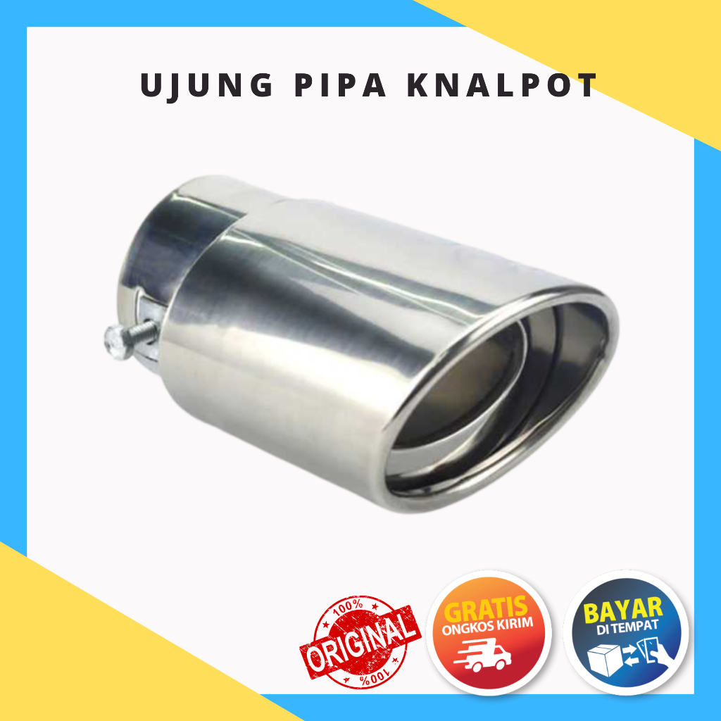 Ujung Pipa Knalpot Mobil Racing Muffler - PQG-001