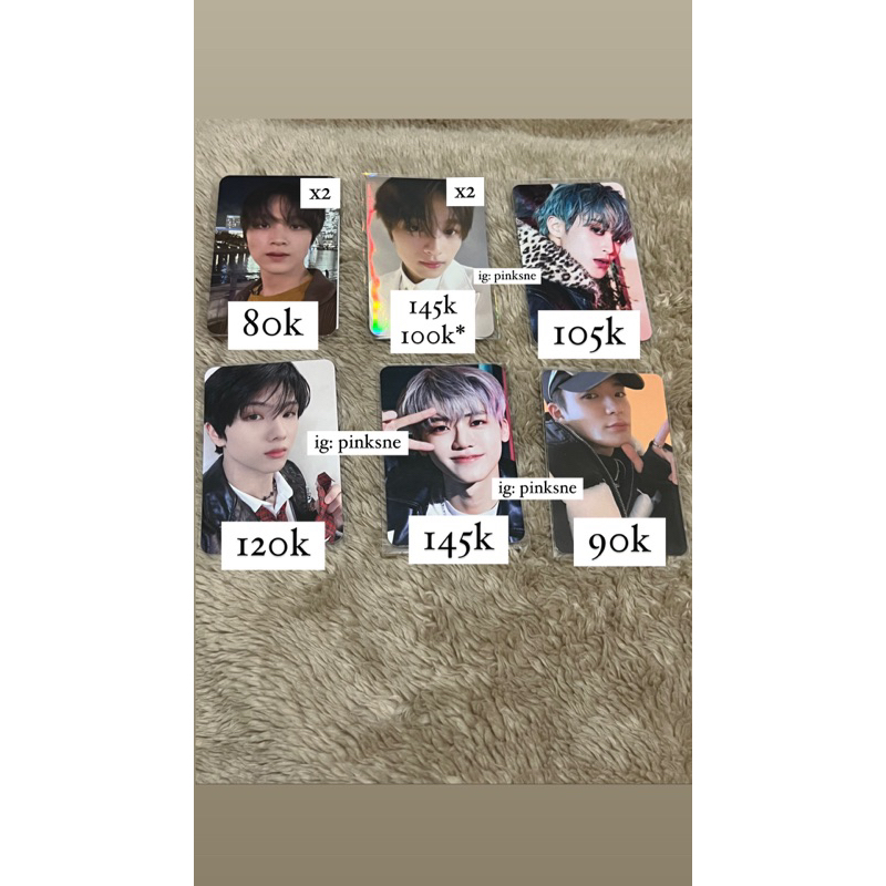NCT DREAM Best Friend Ever PC Japan BFE mark haechan jeno Smini Candy