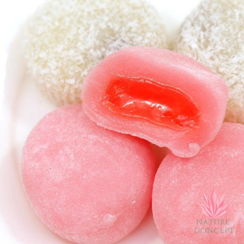 Mochi Moci Unik Enak Strawberry Matcha Wijen Mango