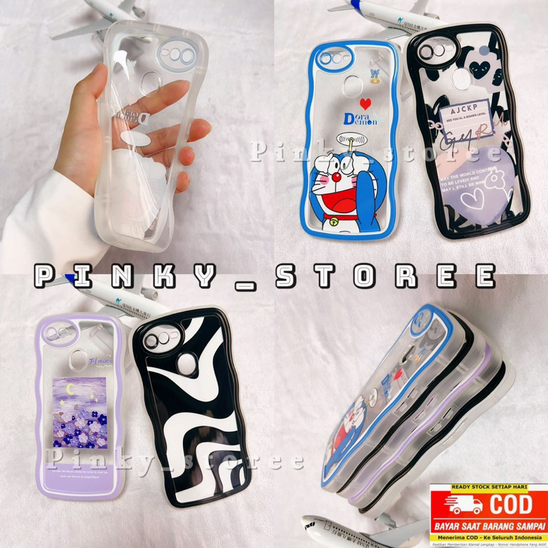 SOFTCASE WAVE INFINIX HOT 12/ HOT 12i/ HOT 12PRO/ HOT 12PLAY/ HOT 11PLAY/ HOT 11S NFC/ HOT 10/ HOT 10S/ HOT 10PLAY/ HOT 9/ HOT 9PLAY/ HOT 8/ SOFT CASE GELOMBANG/ CASING WAVY + PROTECTOR CAMERA MOTIF DORAEMON/ FLOWER/ ZEBRA/ LOVEBLACK