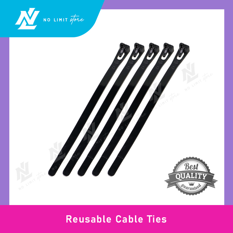 Reusable Kabel Ties / Cable Organizer Cable Ties / Pengikat Kabel Tis
