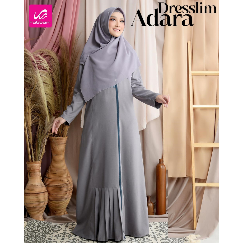 DRESSLIM ADARA/BAJU GAMIS/GAMIS/BAJU RABBANI/GAMIS DEWASA/DRESSLIM RABBANI/RABBANI