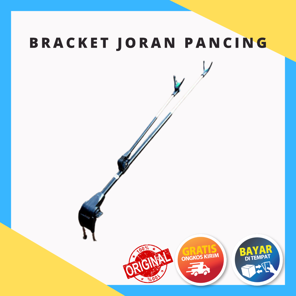 Bracket Joran Pancing Ikan Adjustable Holder - V-003