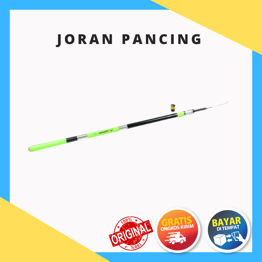 Joran Pancing Pole Tegek Carbon Fiber Fishing Rod - 5841