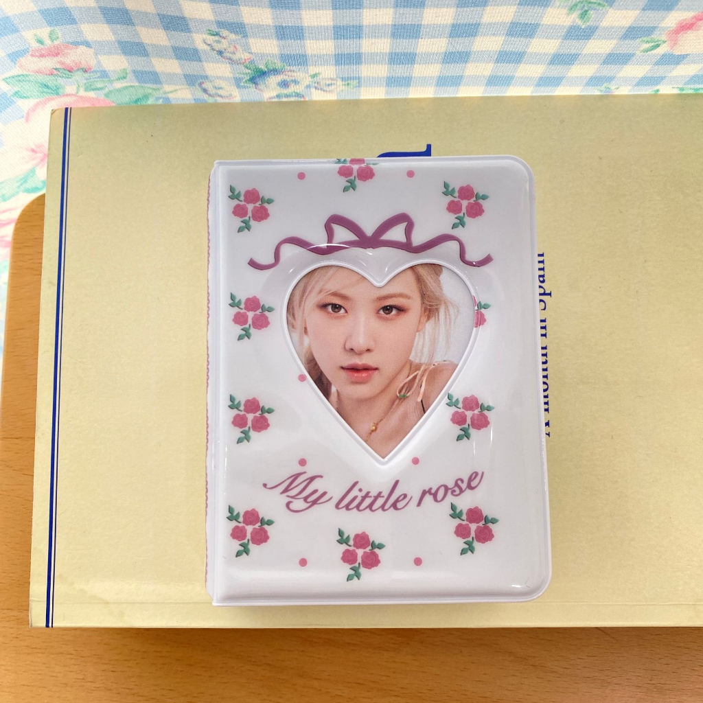 (Ready) Little rose collect book photocard holder / album foto