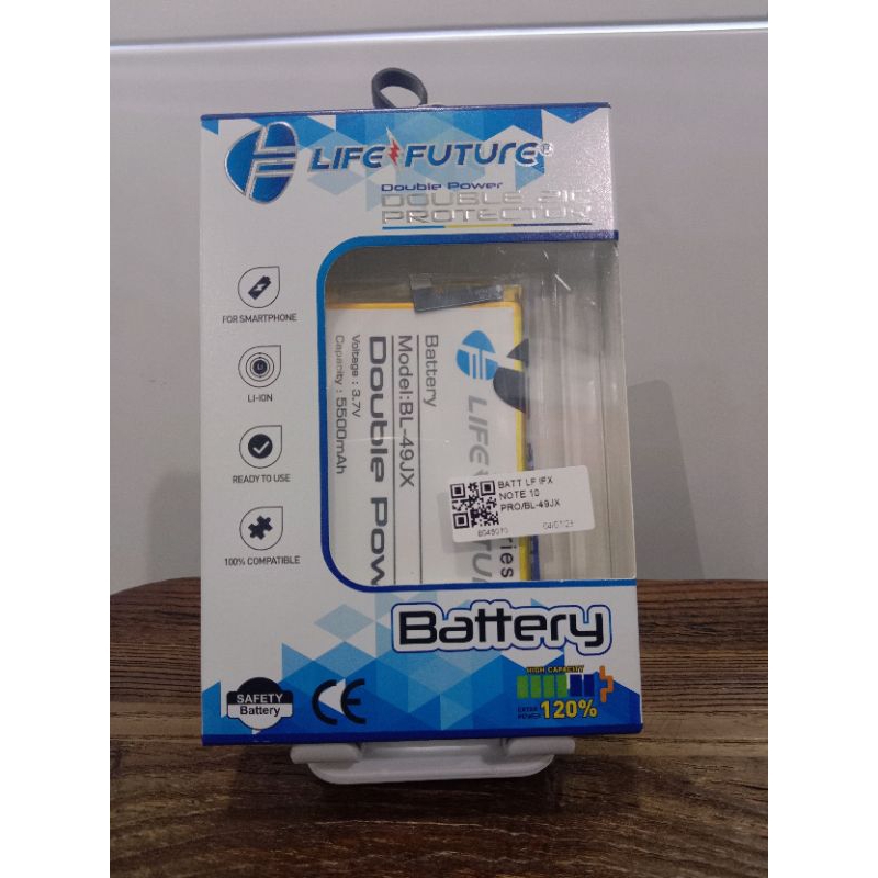 BATRE BL-49JX INFINIX NOTE 10 PRO DOUBLE POWER LIFE FUTURE