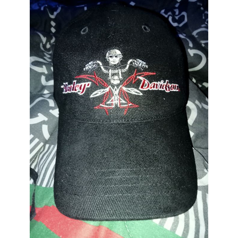VINTAGE HARLEY DAVIDSON CAP not Nascar cap dupont Dale Jarrett Dale earnherdt