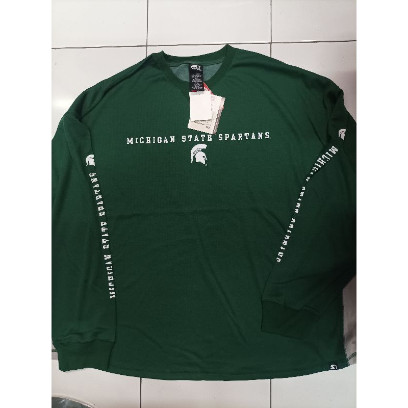 Team Starter Michigan state Spartans Long Sleeve Originall