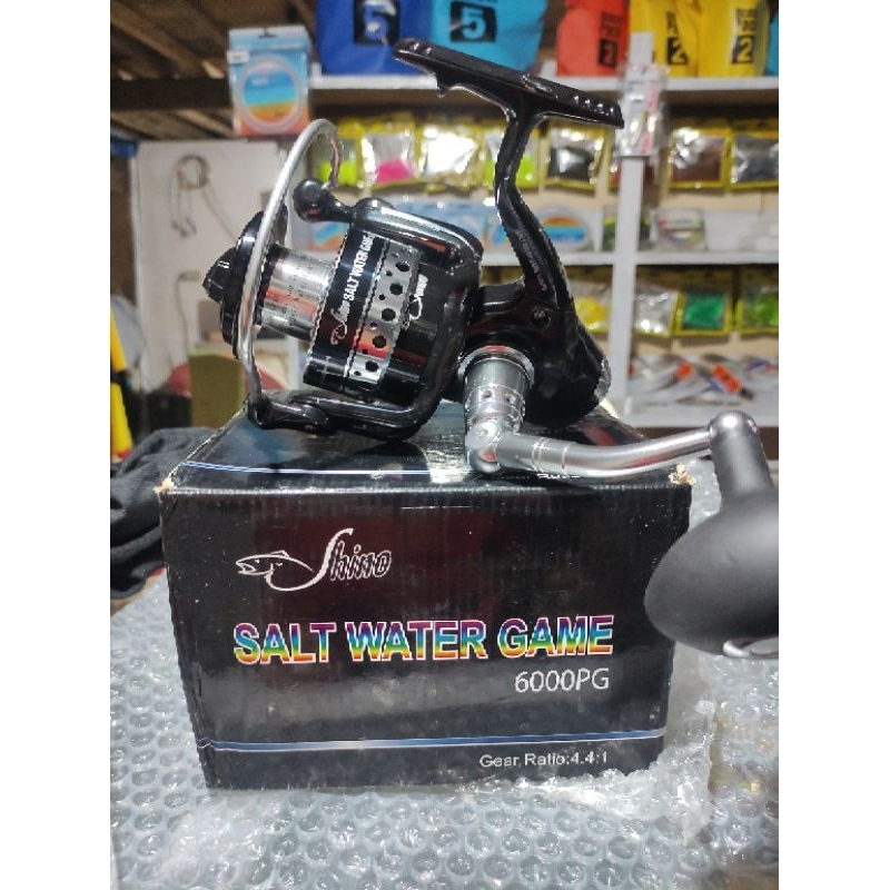 New reel pancing Shino salt water 6000PG