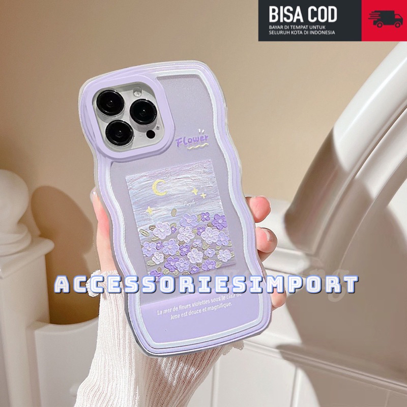 CASING WAVE XIAOMI/ REDMI NOTE 11/ NOTE 11PRO/ NOTE 10S/ NOTE 10 4G 5G/ NOTE 10PRO/ NOTE 9/ NOTE 8/ NOTE 7/ POCO M4PRO/ M5/ M5S/ C40/ SOFT CASE GELOMBANG/ WAVY + PROTECTOR CAMERA MOTIF ZEBRA/ DORAEMON / FLOWER/ LOVE BLACK