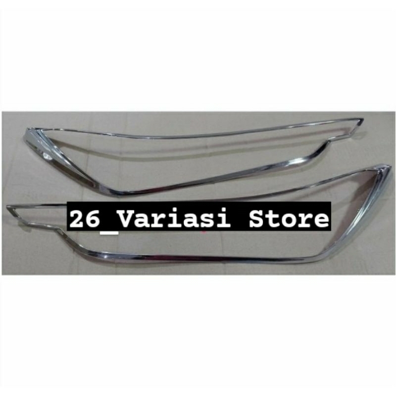 NEW List Garnish Lis Lampu Depan Chrome HONDA HRV 2022