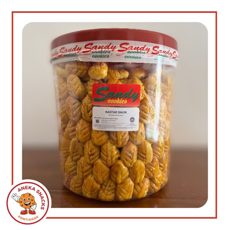 

SANDY COOKIES - NASTAR DAUN 500 GRAM