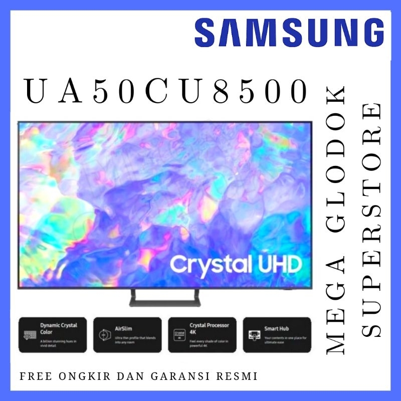 SAMSUNG 50CU8500 UHD 4K SMART TV 50 inc UA50CU8500KXXD