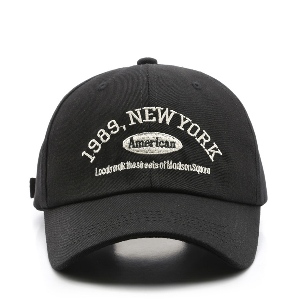 Topi Baseball 1989 New York American Import Premium Quality Casual Sporty Distro Vintage Style Olahraga Pria Wanita