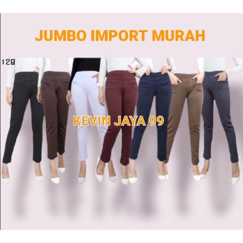 CELANA SCUBA SAYA IMPORT/CELANA JUMBO SAYA/CELANA PANJANG WANITA JUMBO IMPORT