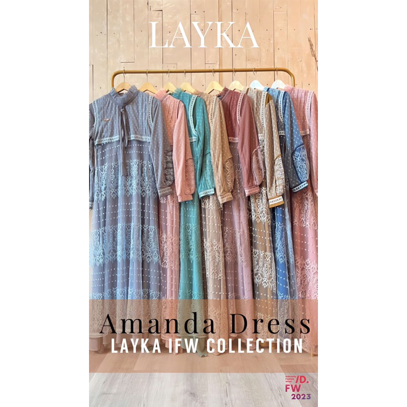 AMANDA DRESS BY LAYKA