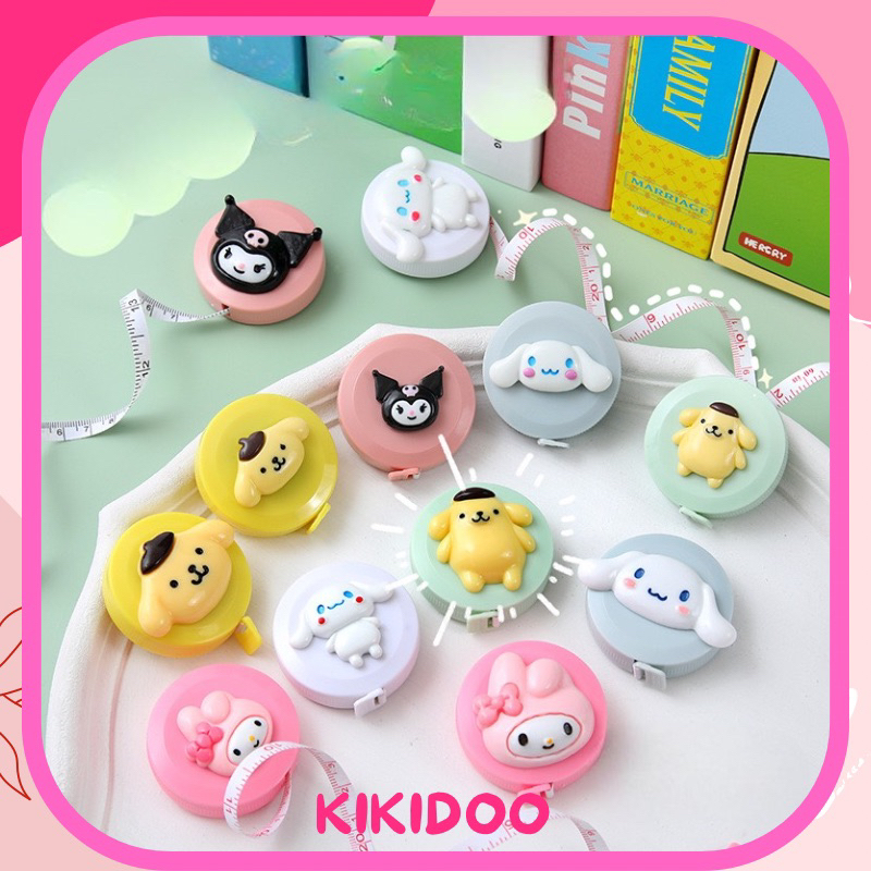 Meteran baju gulung mini karakter 150CM meteran alat ukur RT57