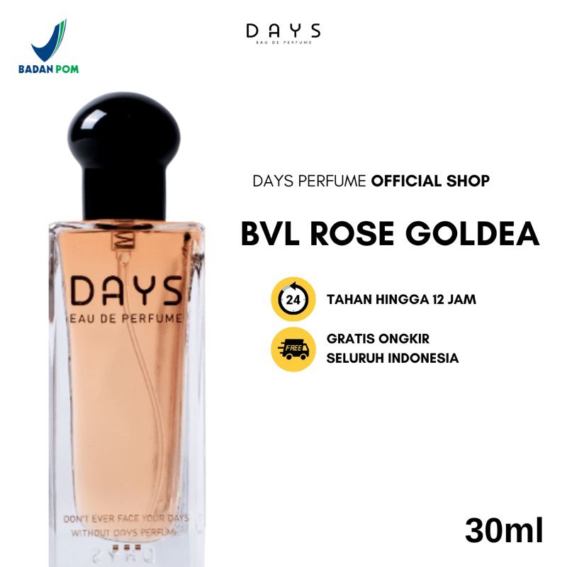 DAYS PARFUM INSPIRED BY BVL ROSE GOLDEA