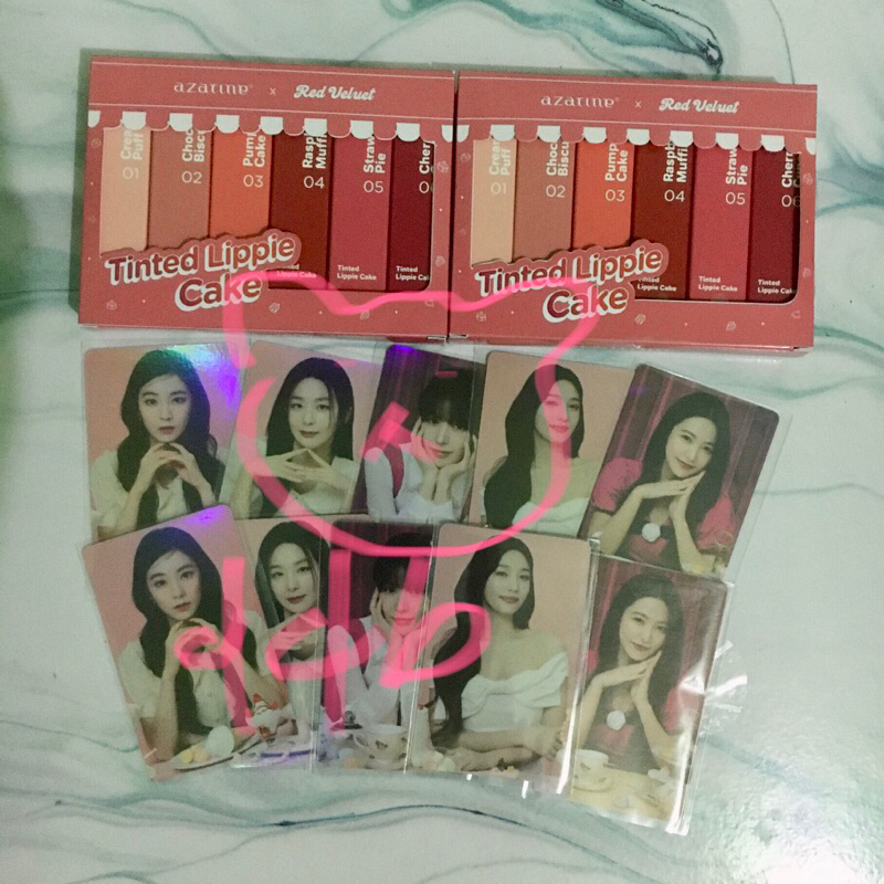 SHARING PC LIPTINT RED VELVET X AZARINE READY STOCK