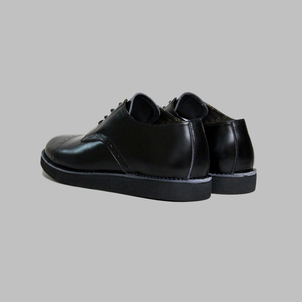 ARTAP Footwear - Sepatu Kulit Asli Boots Pria - Lux Full Black