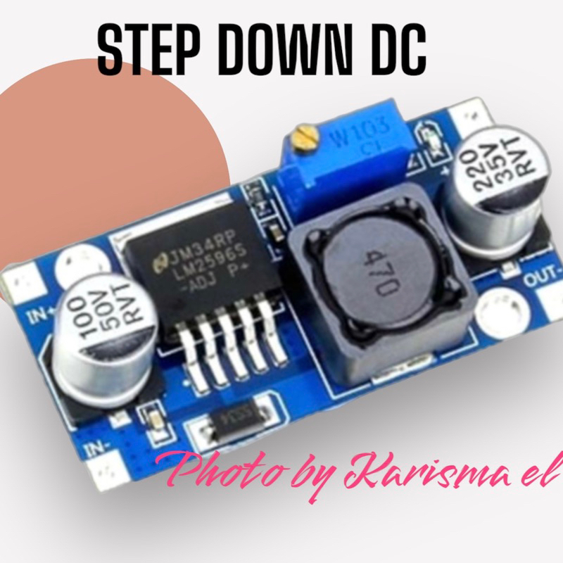 STEP DOWN POWER SUPPLY 4.5-35V to 1.25-3 LM2596 DC-DC ADJUSTABLE