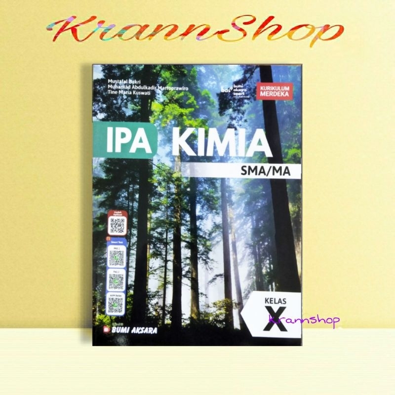 IPA KIMIA SMA/MA KLS X KURIKULUM MERDEKA - BUMI AKSARA