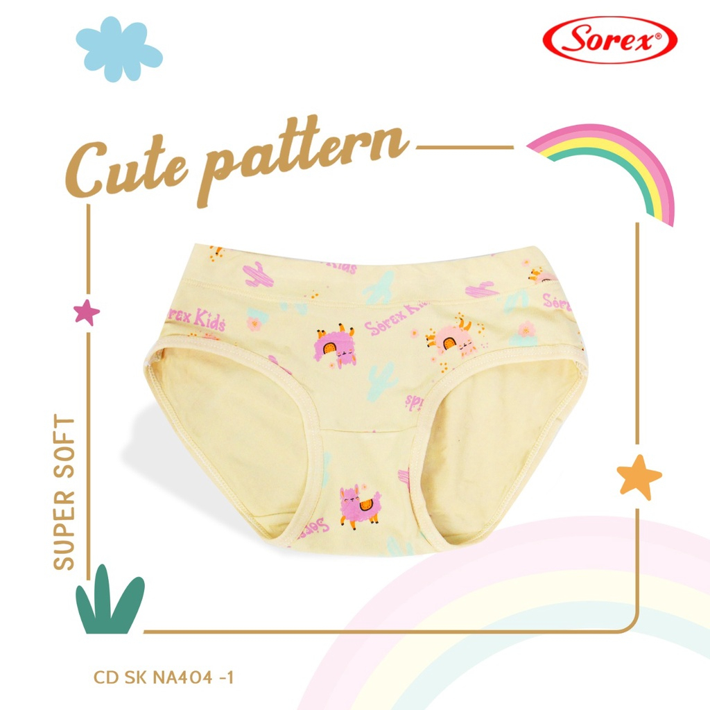 4 Pcs Sorex Kids SK NA-404 CD Anak Perempuan Super Soft CD