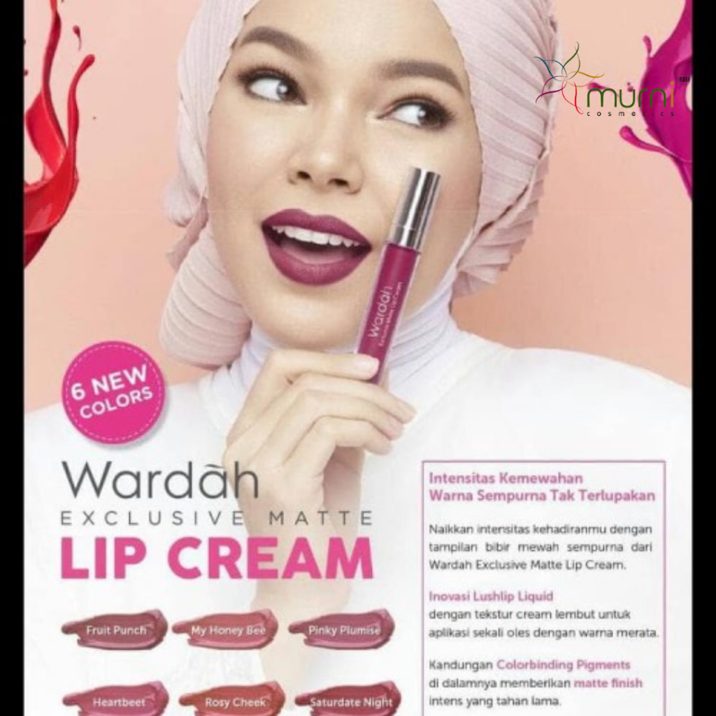 WARDAH EXC MATTE LIP CREAM  NEW DESIGN