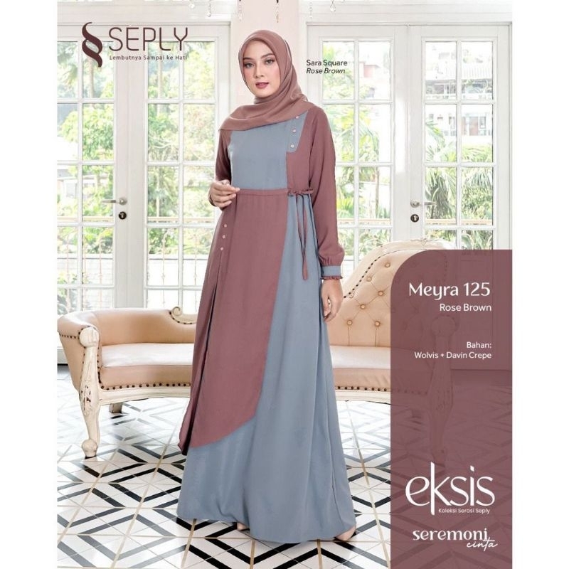 Sarimbit Terbaru Seply Eksis 190 Rose Brown Edisi Lebaran 2023