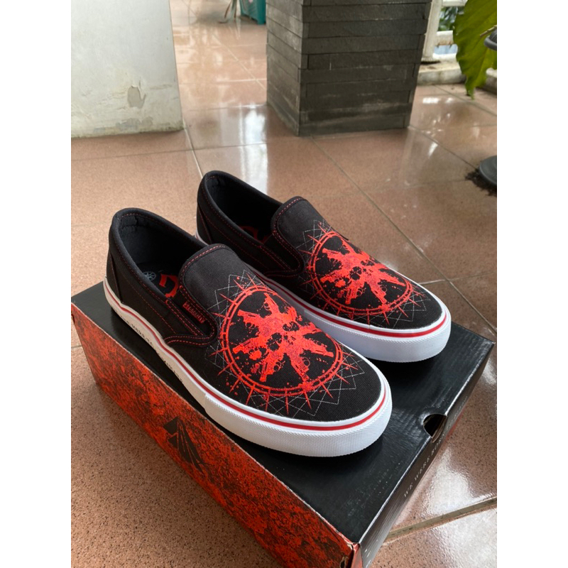 Sepatu Saint Barkley Cullen X Burgerkill XXV Anniv New Original BNIB