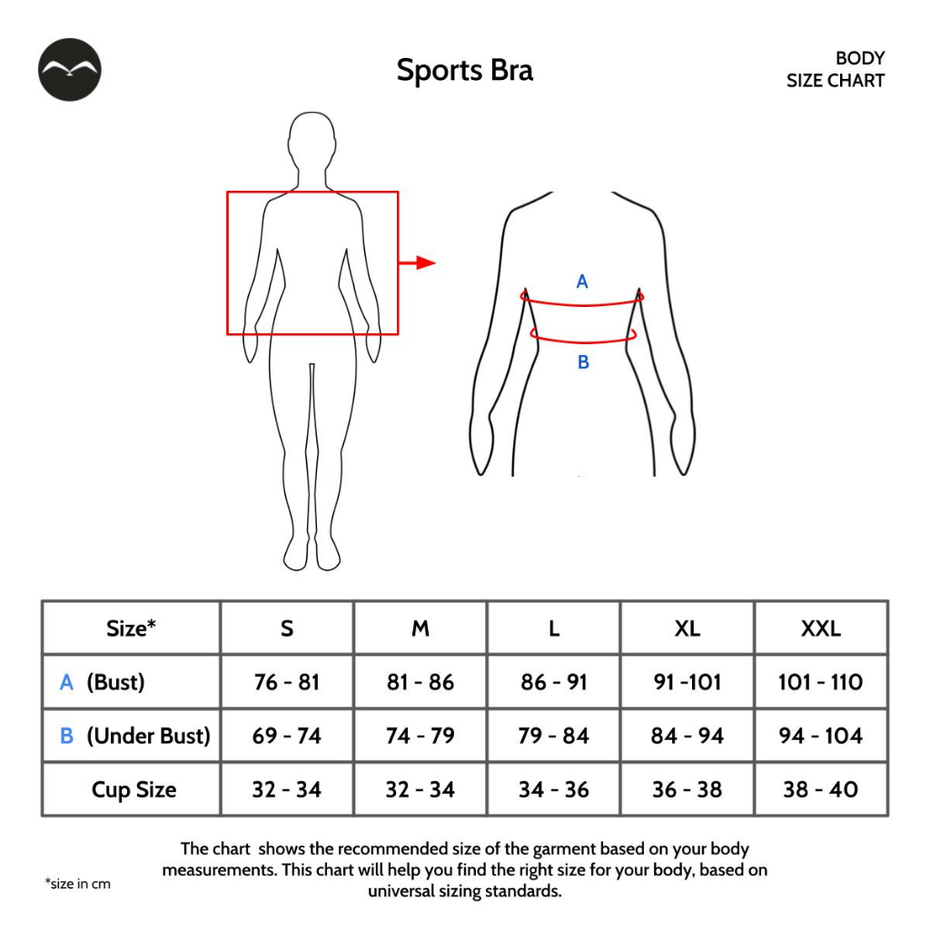 miniletics Last Stock - Solid Alleviate Bra Olahraga Wanita, Support with A/B cup