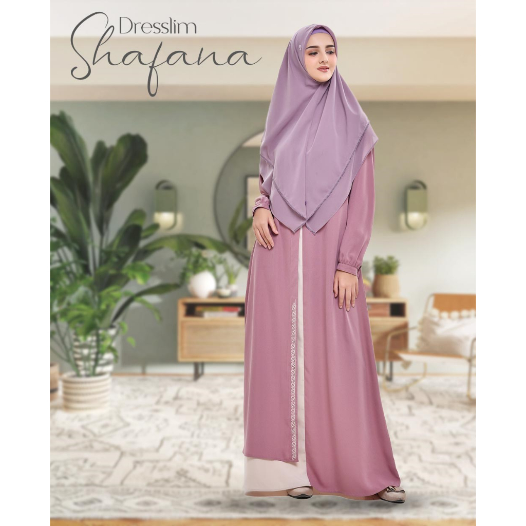DRESSLIM SHAFANA/BAJU GAMIS POLOS/GAMIS/BAJU RABBANI/GAMIS DEWASA/DRESSLIM RABBANI/RABBANI