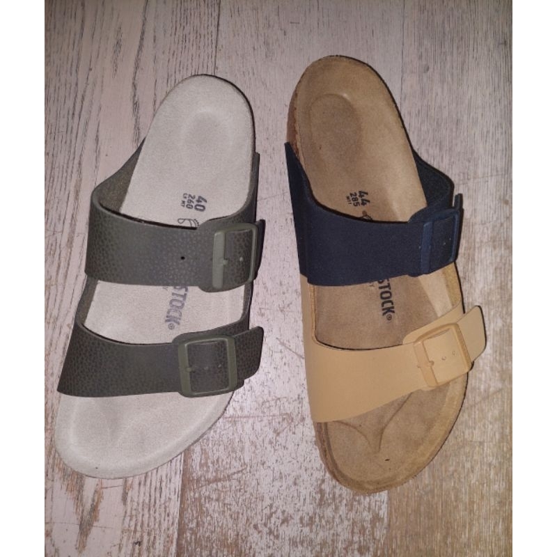 SALE SANDAL BIRKENSTOCK ARIZONA BIRKO GREEN ARMY NEW ORIGINAL