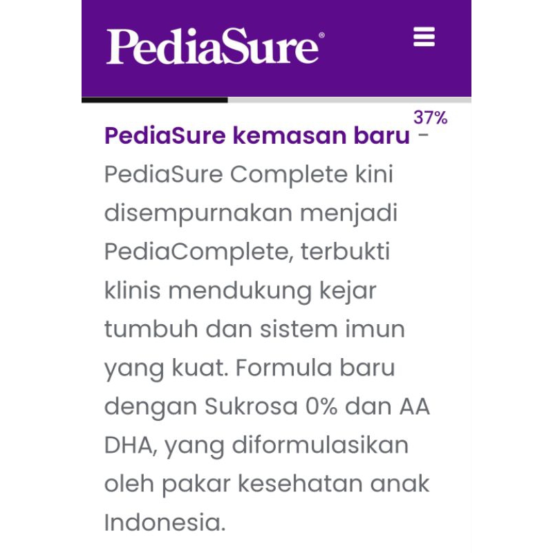 PEDIACOMPLETE 850 GR Pediasure Complete Khusus Gojek Grab