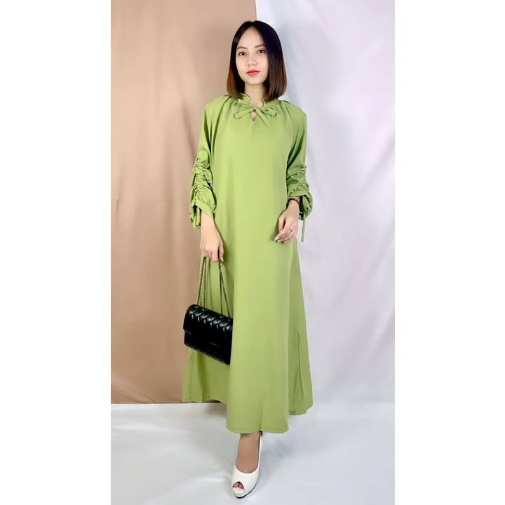 LYLA DRESS / DRESS WANITA TERBARU TANGAN KERUT