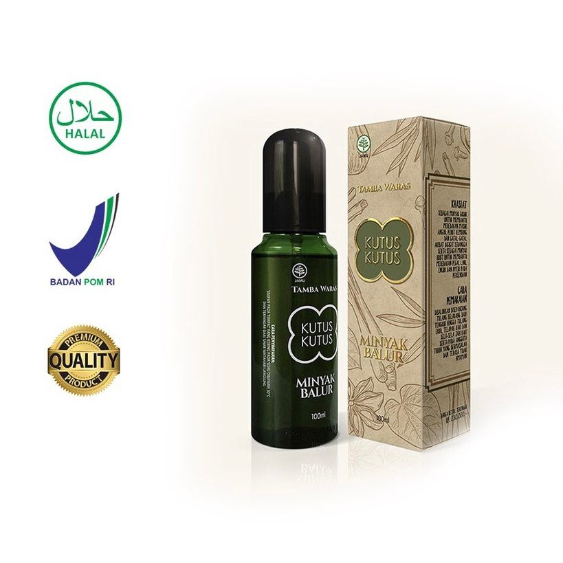 MINYAK KUTUS-KUTUS 100 ML | KUTUS KUTUS 100 ML | TAMBA WARAS ORIGINAL