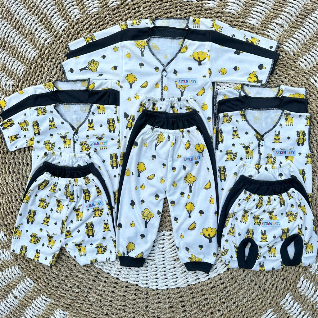 PROMO 7.7 18 Pcs Baju Bayi Celana Bayi Setelan Bayi Baju Bayi Newborn Baju Bayi Baru Lahir Atasan Bayi Baju Bayi Murah Baju Bayi Lucu Baju Bayi Seri