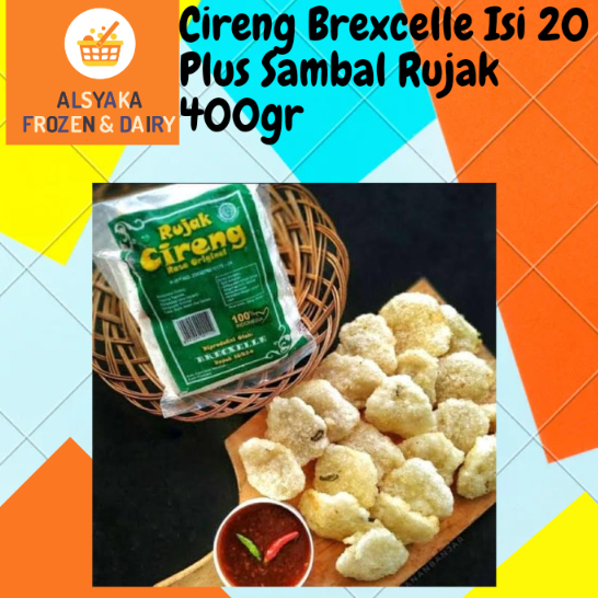 

Brexcelle Rujak Cireng 400gr Isi 20