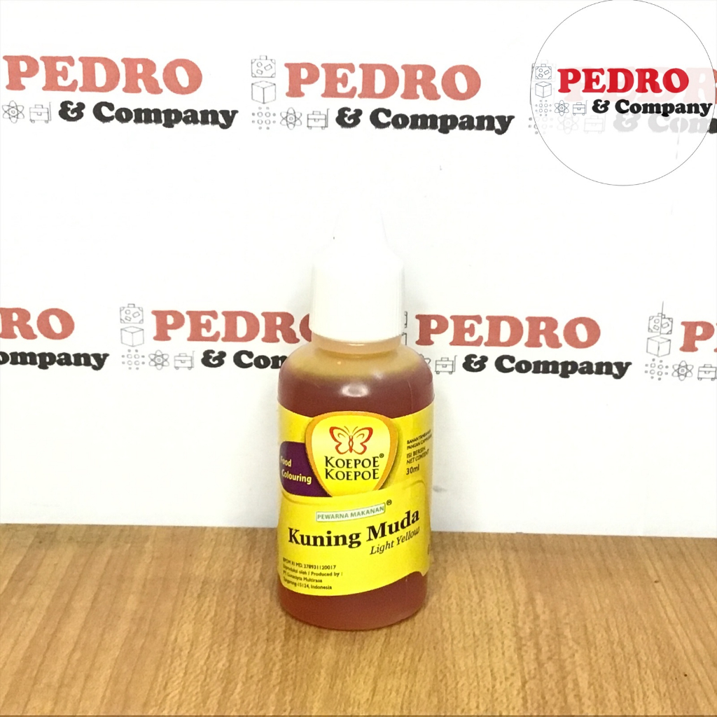 

Koepoe koepoe food coloring kuning muda YELLOW DARK 30 ml - kupu kupu