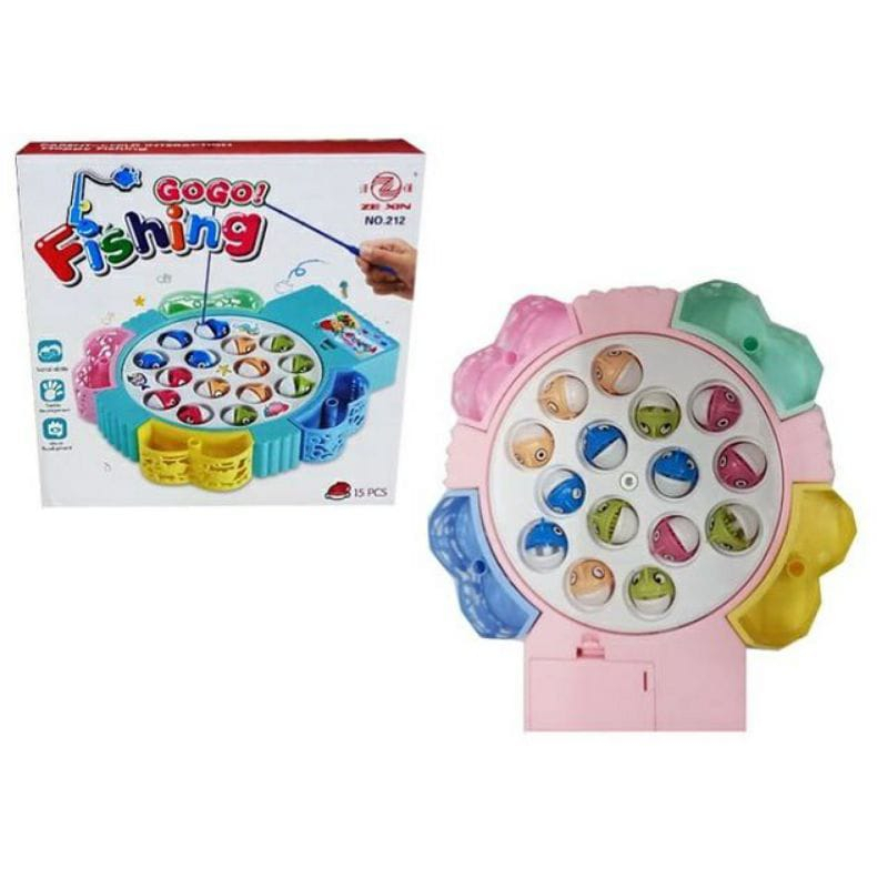 MAINAN FISHING GAME PANCINGAN NEW PLAY GOGO FISHING game toys