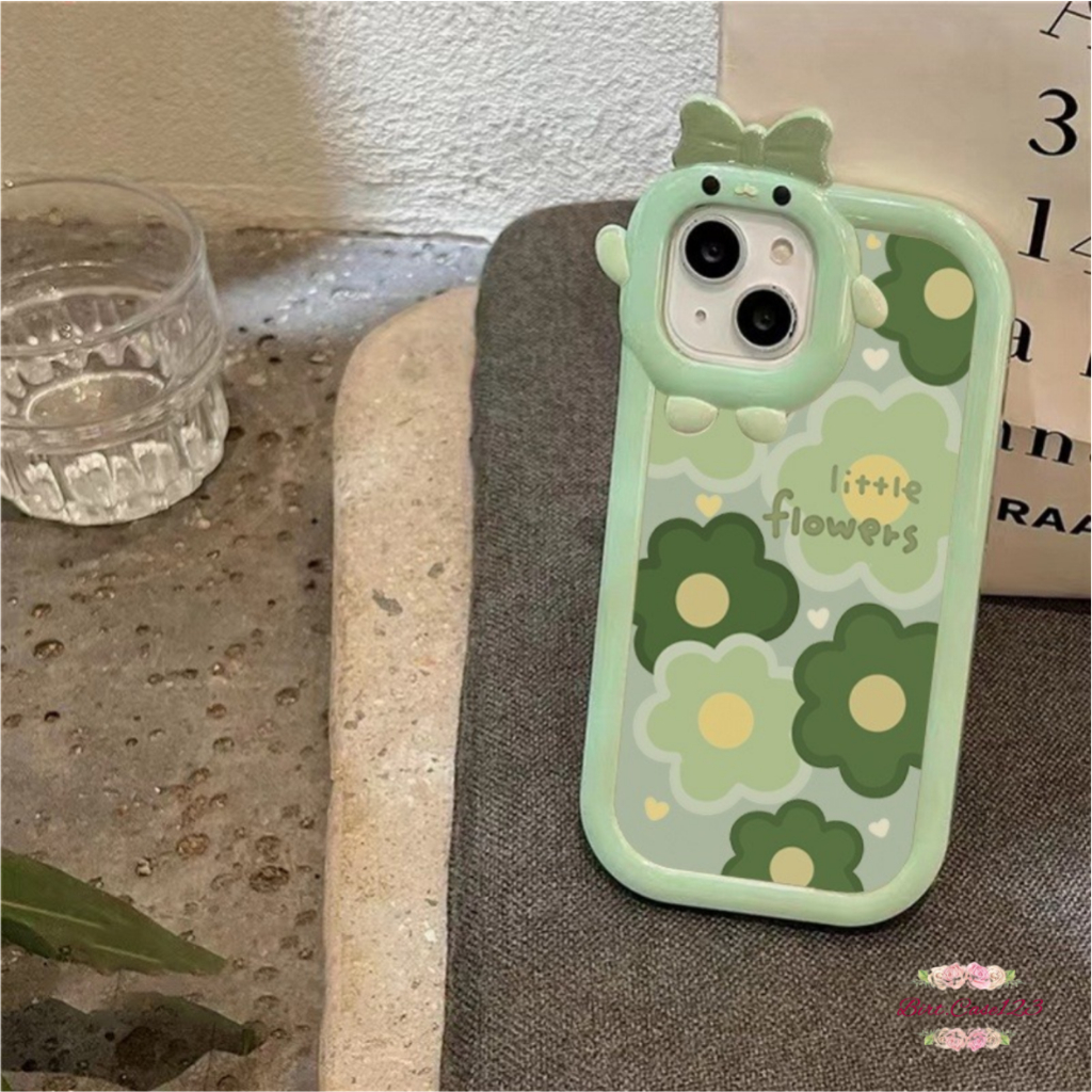 CUSTOM SOFTCASE PITACU FRAME KARAKTER CUSTOM LITTLE FLOWERS FOR SAMSUNG A02S A03S A03 A04 A11 A12 A13 A21S A22 A32 A33 A20 A30 A50 A51 A52 A53 A73 BC7592