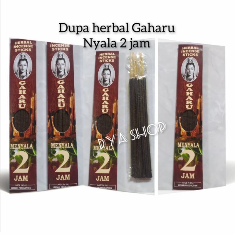 Dupa herbal Gaharu nyala 2 jam
