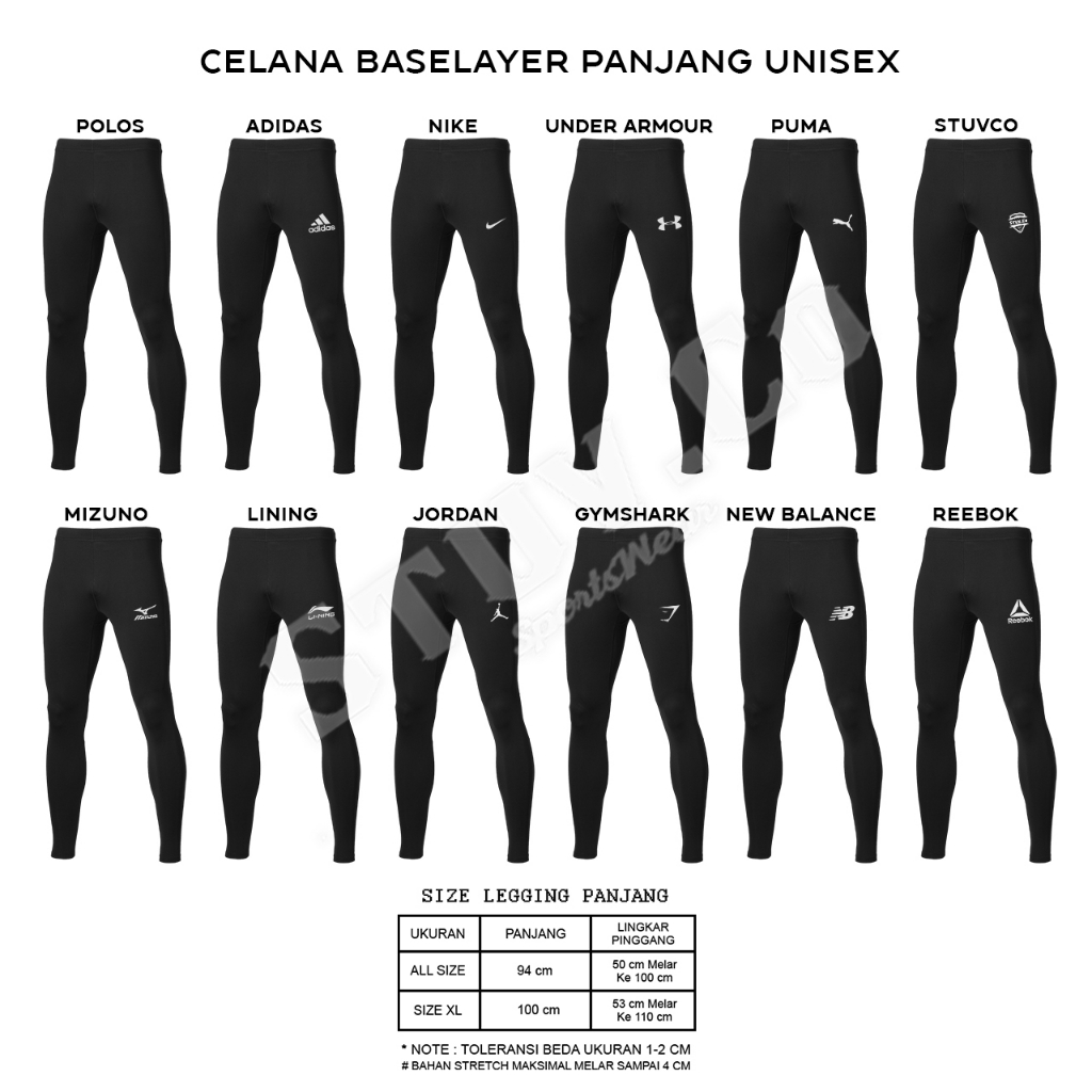 PAKET 2IN1 OLAHRAGA LEGGING PANJANG DAN CELANA FUTSAL PRIA WANITA