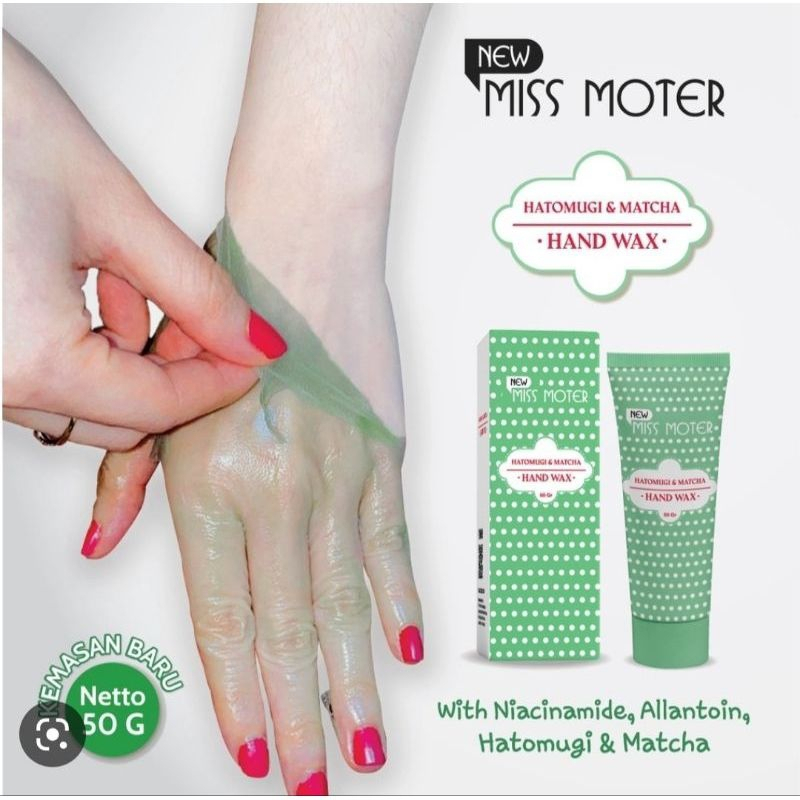 MFI - SYB Miss Moter Hatomugi &amp; Matcha  Hand Wax | Ready Stock