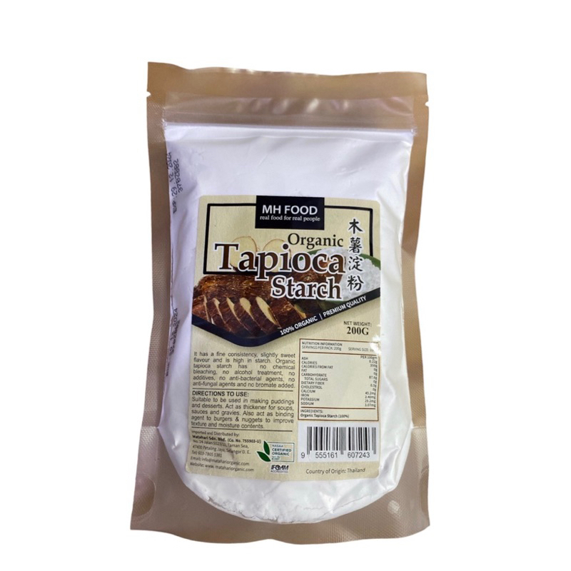 

MH Food Organic Tapioca Starch 200g