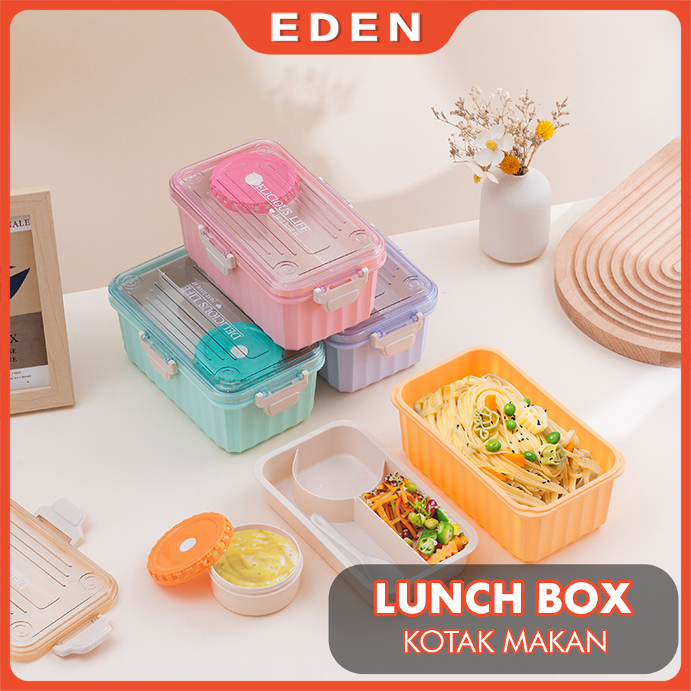 Lunch Box Set / Kotak Bekal 2 Tingkat / Kotak Makan Anak dan Dewasa