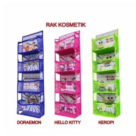 [RAK KOSMETIK] GANTUNG SUSUN SERBAGUNA TEMPAT COSMETICS Karakter