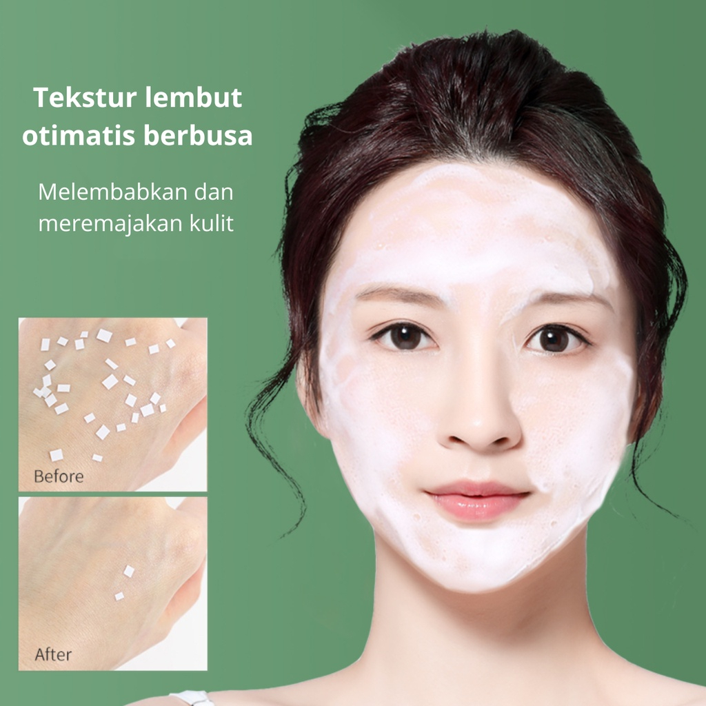 (RM) FEALI Bubble Mask Slightly Acidic Tea Tree Small Masker Bubble / Masker Wajah Melembapkan dan Mencerahkan / Masker Bubble