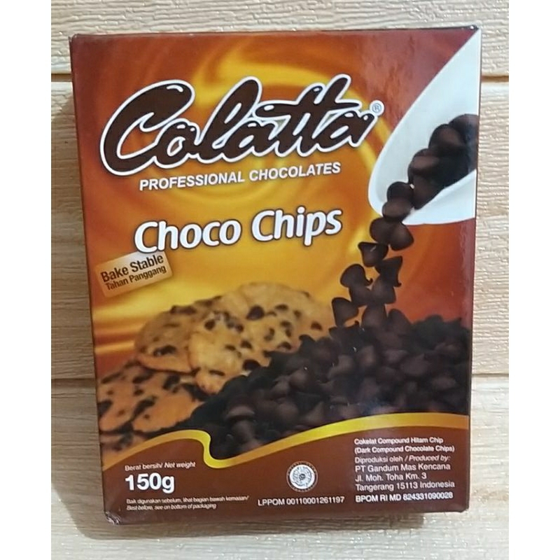 ✔MURAH Colatta Choco Chips 150gr / Coklat Chips