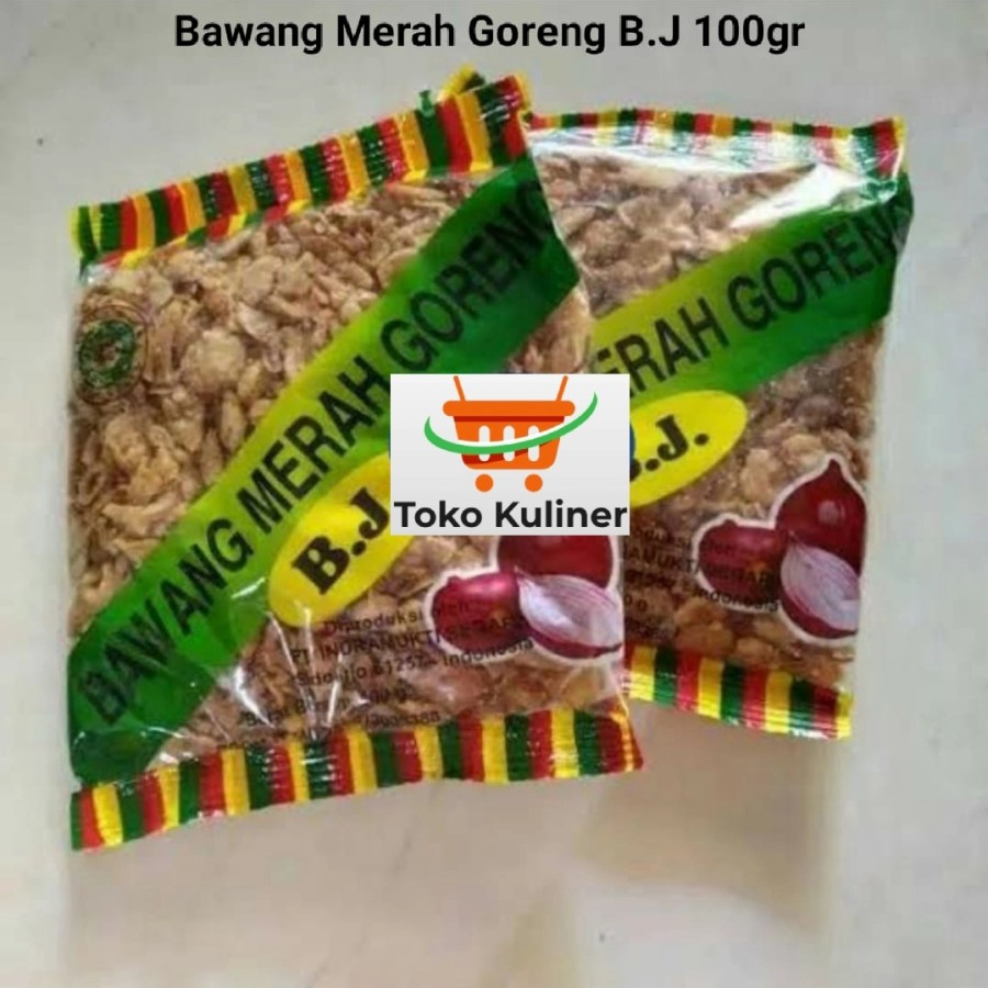 

Bawang Merah Goreng B.J 100gr